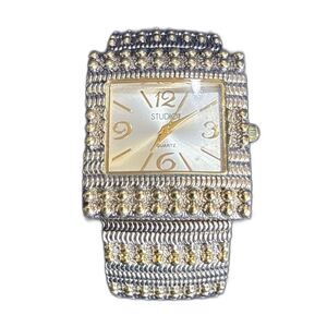 Studio Women's Two-Tone Beaded Watch